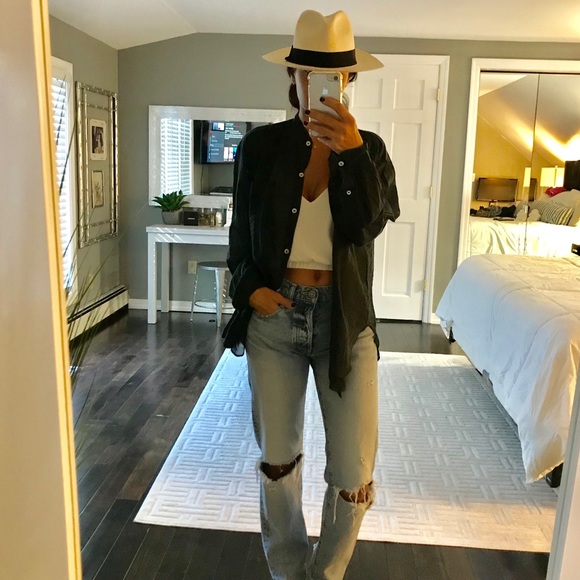 Isabel Marant Tops - Isabel Marant blue silk cotton blend shirt size 34